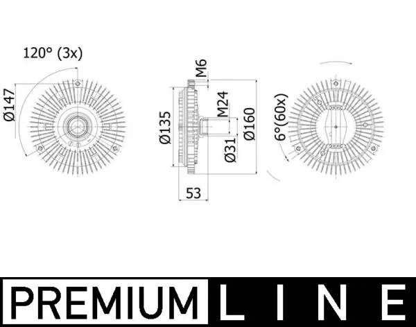 CFC49001P Mahle Original