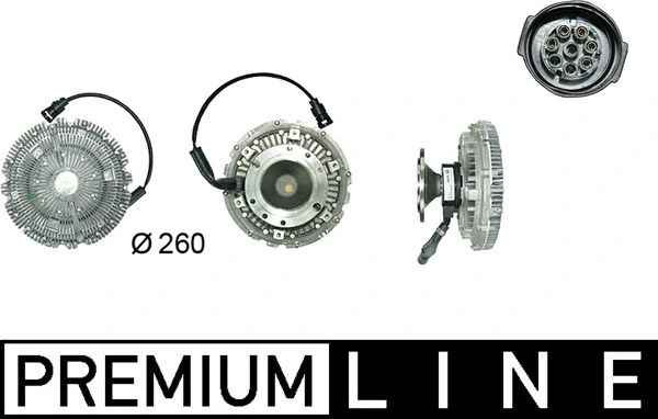 Вискозная муфта Mahle Original CFC19000P цена, от 352.27 USD