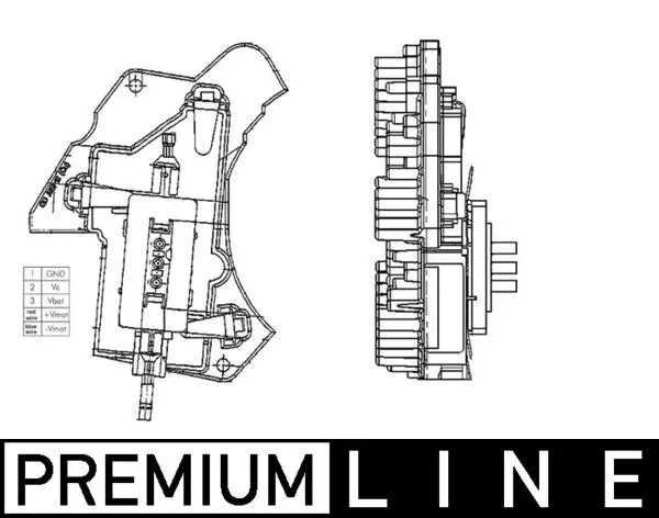 ABR24000P Mahle Original Реле печки