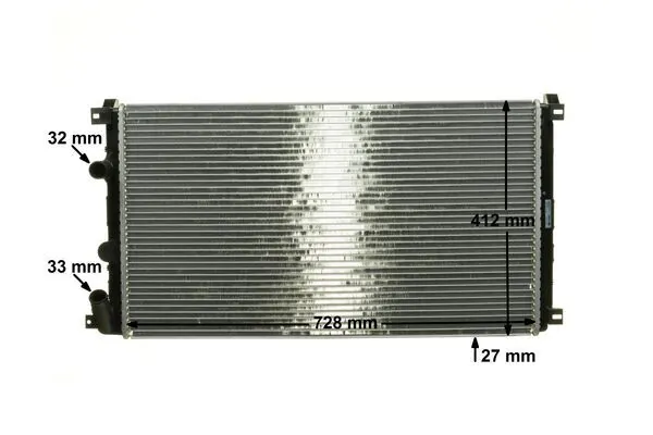 Радиатор охлаждения Mahle Original CR1683000S