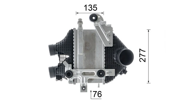 Радиатор интеркуллера Mahle Original CI618000P