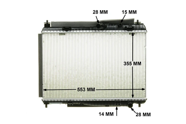 Радиатор охлаждения Mahle Original CR1135000P