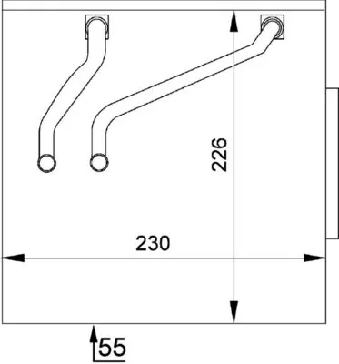 Vaporizador de aparelho de ar condicionado Ford Fiesta