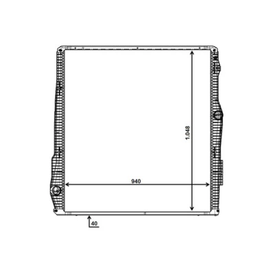 Радиатор CR2094000P Mahle Original