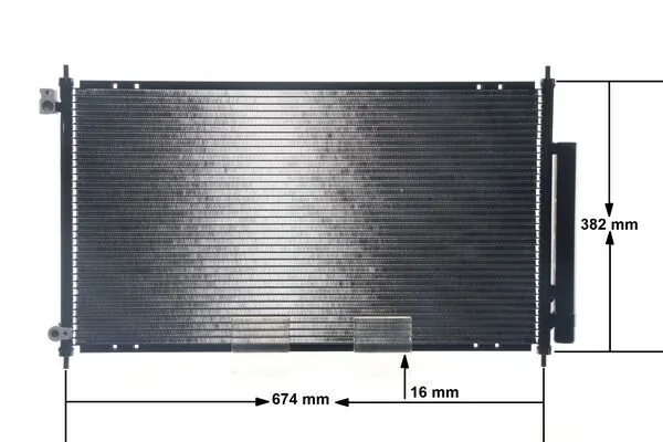 Радиатор охлаждения кондиционера Mahle Original AC467001S