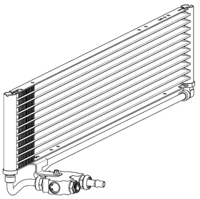 CLC232000P Mahle Original Радиатор охлаждения, АКПП