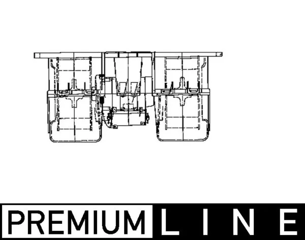 AB36000P Mahle Original Электромотор печки