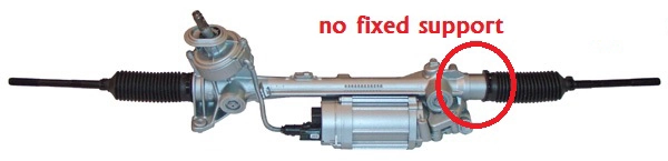 Cremalheira da direção Audi A3 8PA