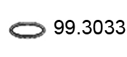 Vedante de tubo de admissão do silenciador Honda CR-V 1 RD