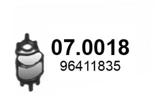 Convertidor - catalisador Chevrolet Aveo 1 T200