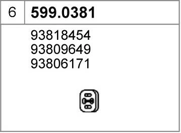 Bucha do mecanismo de mudança (de ligação) Alfa Romeo 147 937