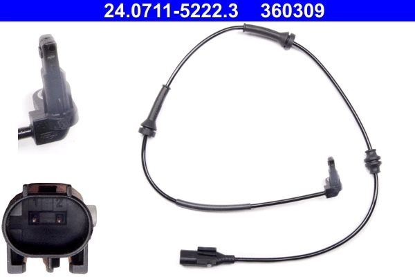 Sensor dianteiro de ABS Fiat Fiorino 225