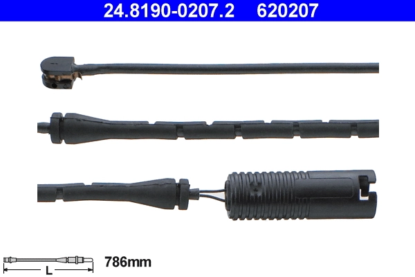 6860 Febi Датчик износа тормозных колодок