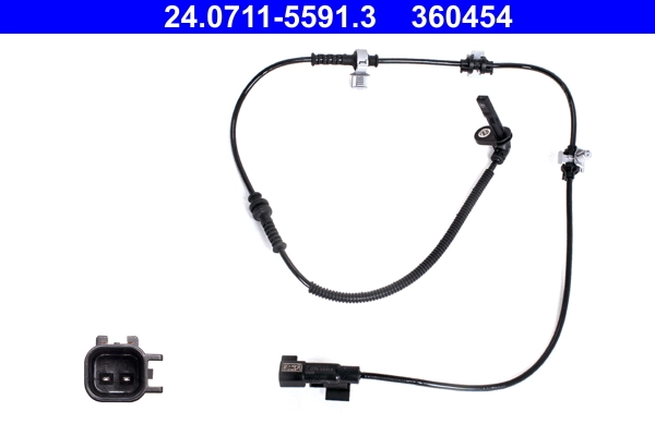 Sensor dianteiro de ABS Opel Astra