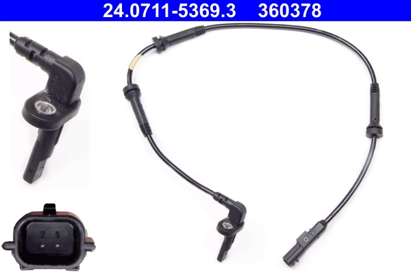 Sensor dianteiro de ABS Renault LOGAN K8