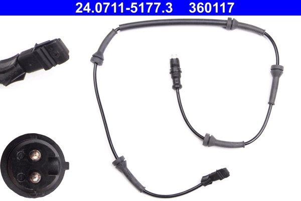 Датчик АБС передний 8200307447 Renault (RVI)