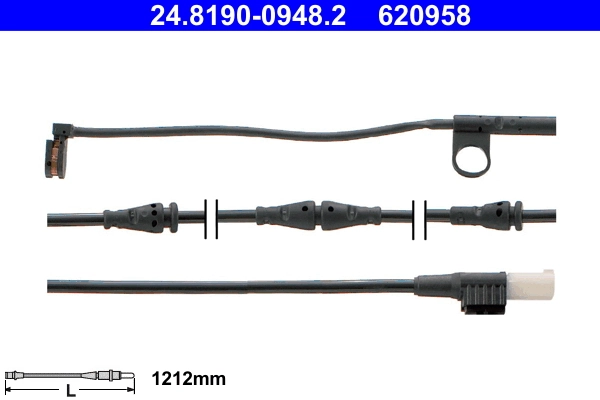 Сигнализатор износ тормозных колодок AND 30907270 цена, от 4.44 USD