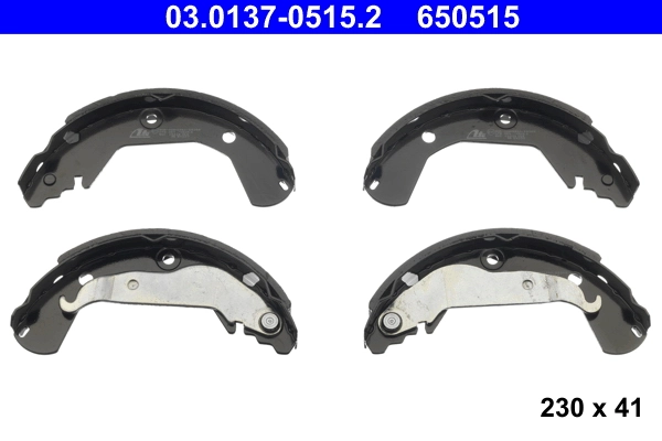 Задние барабанные колодки 986487924 Bosch