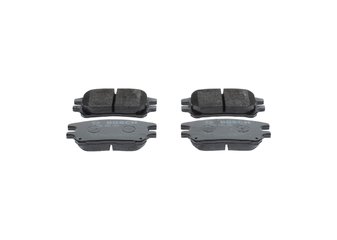 Купить 0986495140 Bosch Колодки тормозные