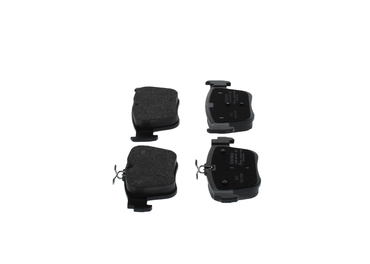 Купить 0986460074 Bosch Колодки тормозные задние, дисковые