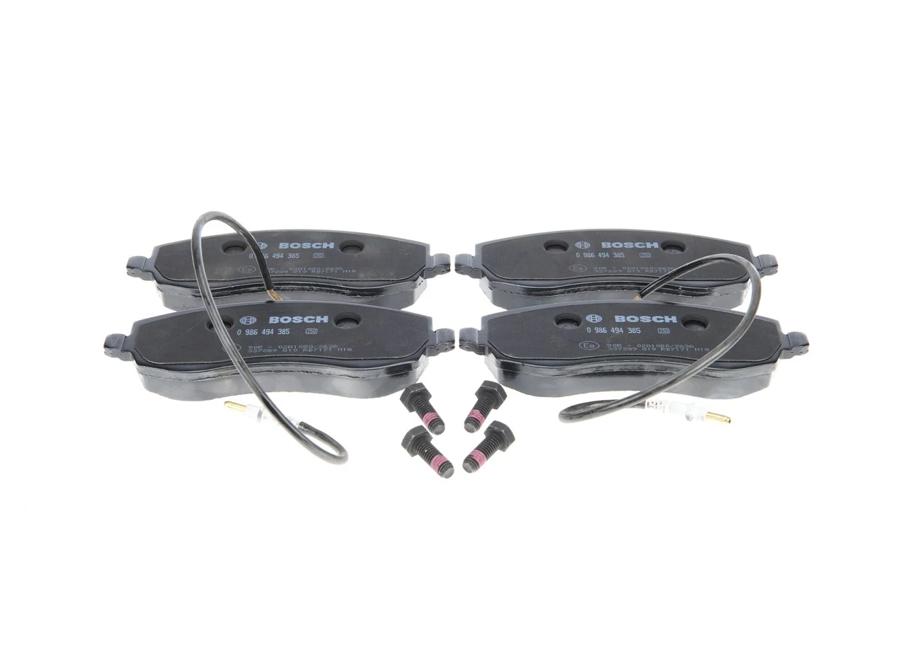 Купить 0986494385 Bosch Колодки тормозные