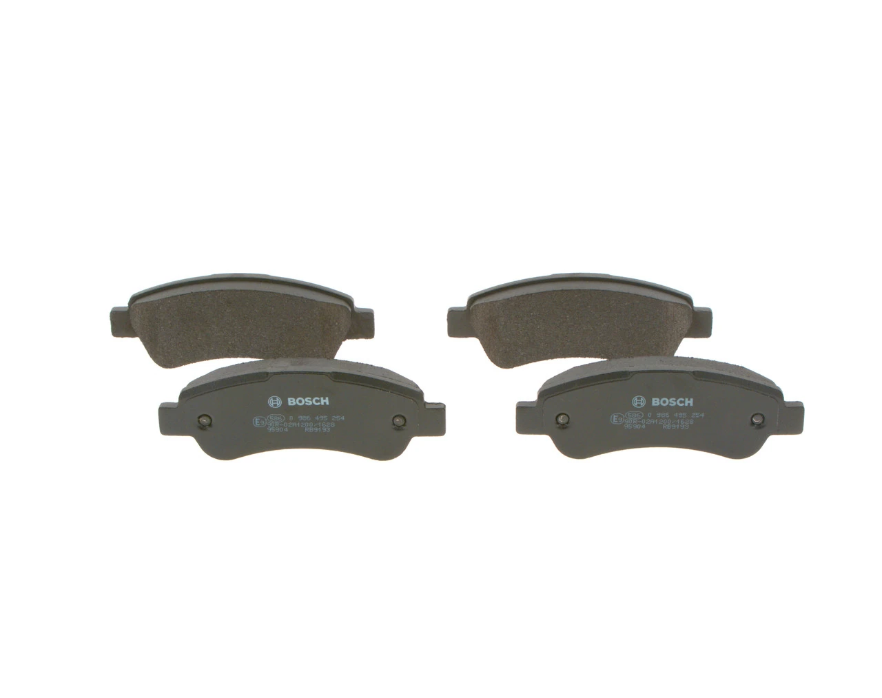 Колодки дисковые  Bosch 0986495254 цена, от 23.84 USD