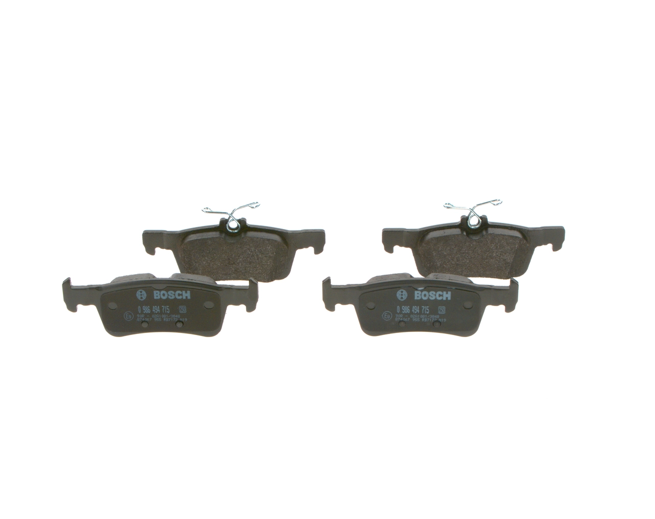 Колодки дисковые  Bosch 0986494715 цена, от 26.12 USD