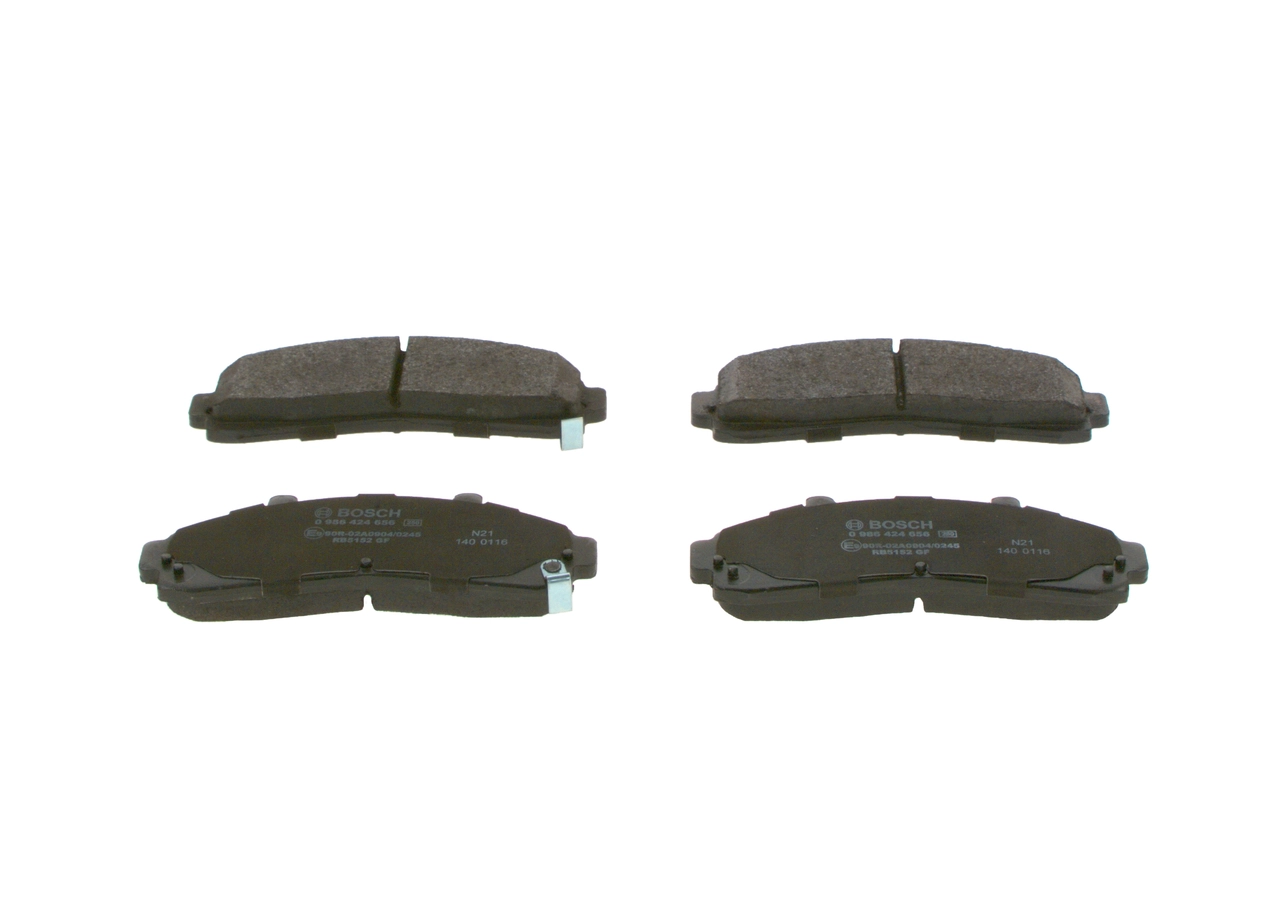 Купить 0986424656 Bosch Колодки тормозные