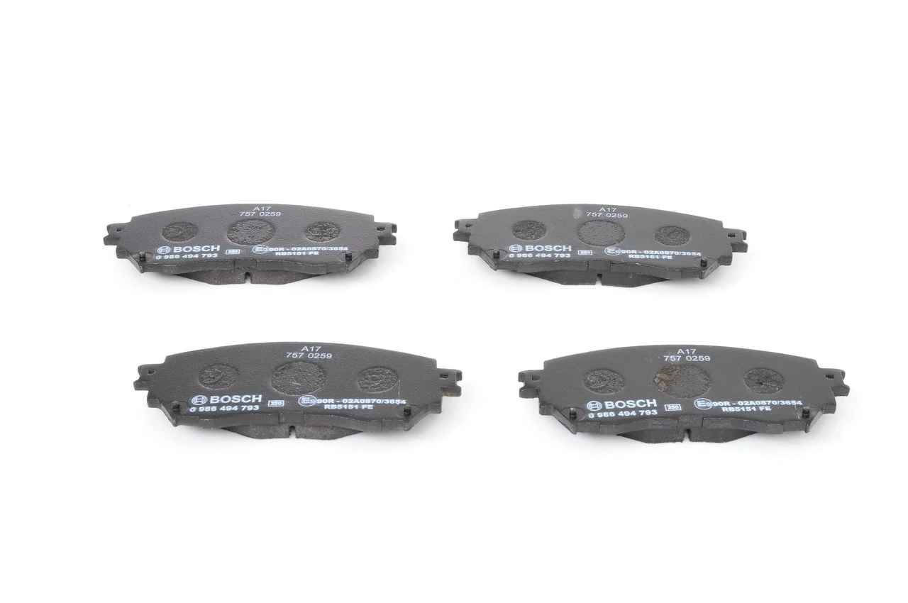 Купить 0986494793 Bosch Колодки тормозные