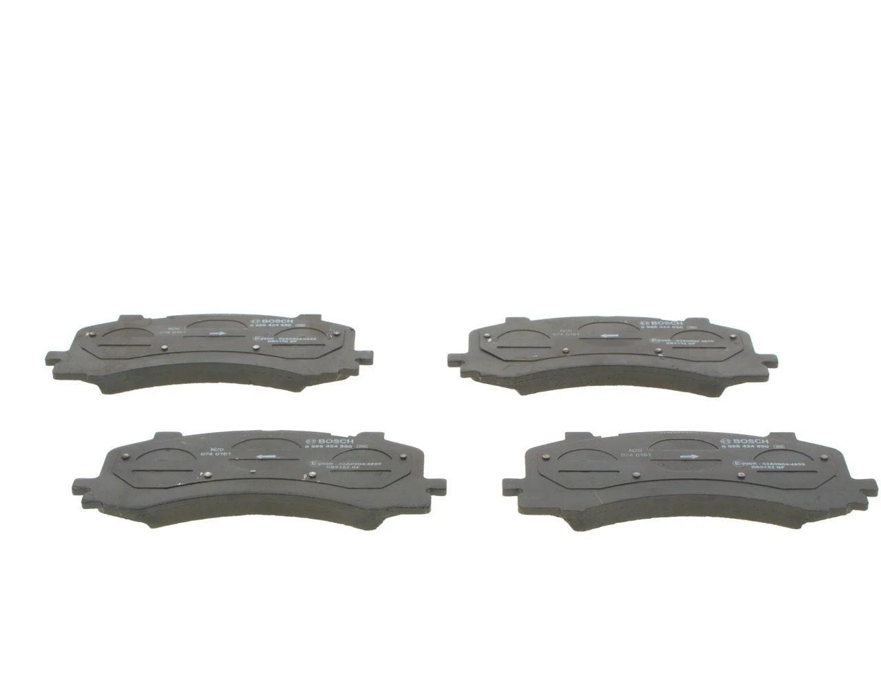 Колодки Bosch 0986424850 цена, от 161.36 USD