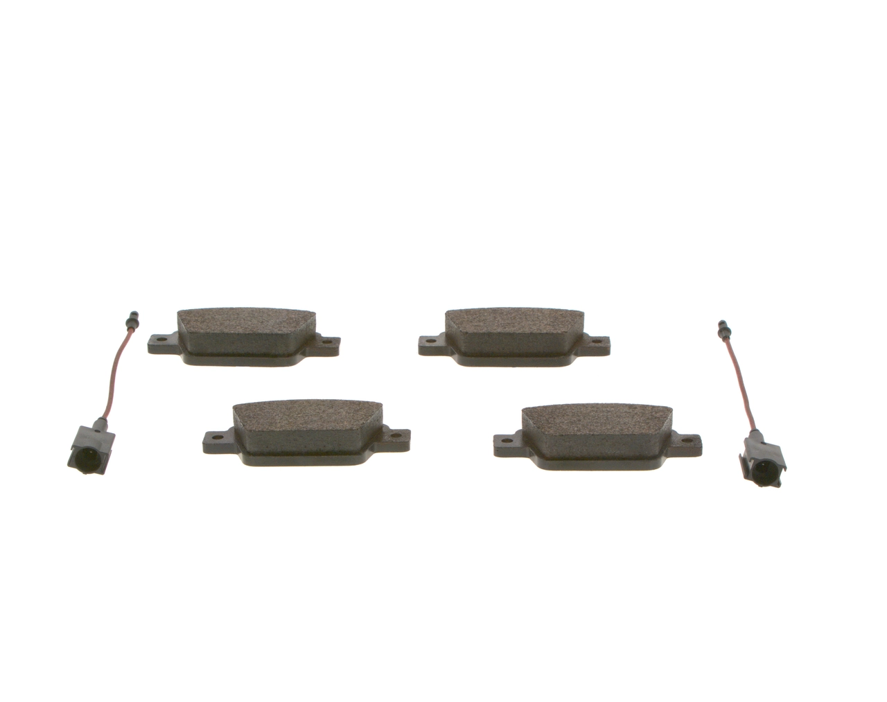 Купить 0986494536 Bosch Колодки тормозные задние, дисковые