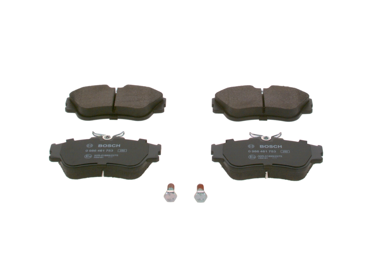 Купить 0986461753 Bosch Колодки тормозные