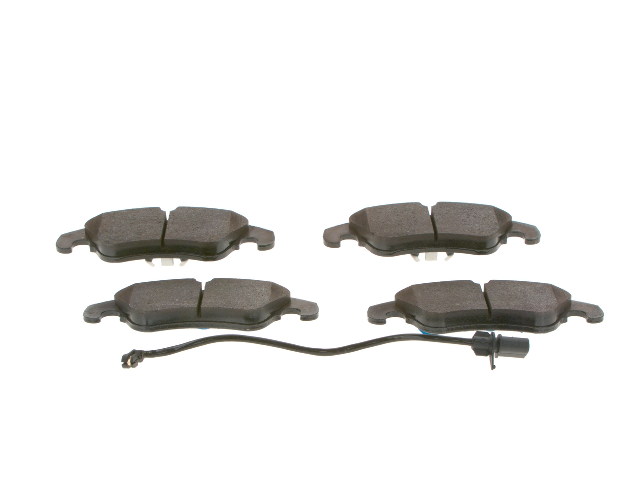 Колодки тормозные передние дисковые BOSCH 0986494456