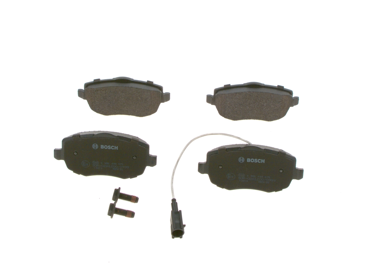 0986494075 Bosch Колодки передние