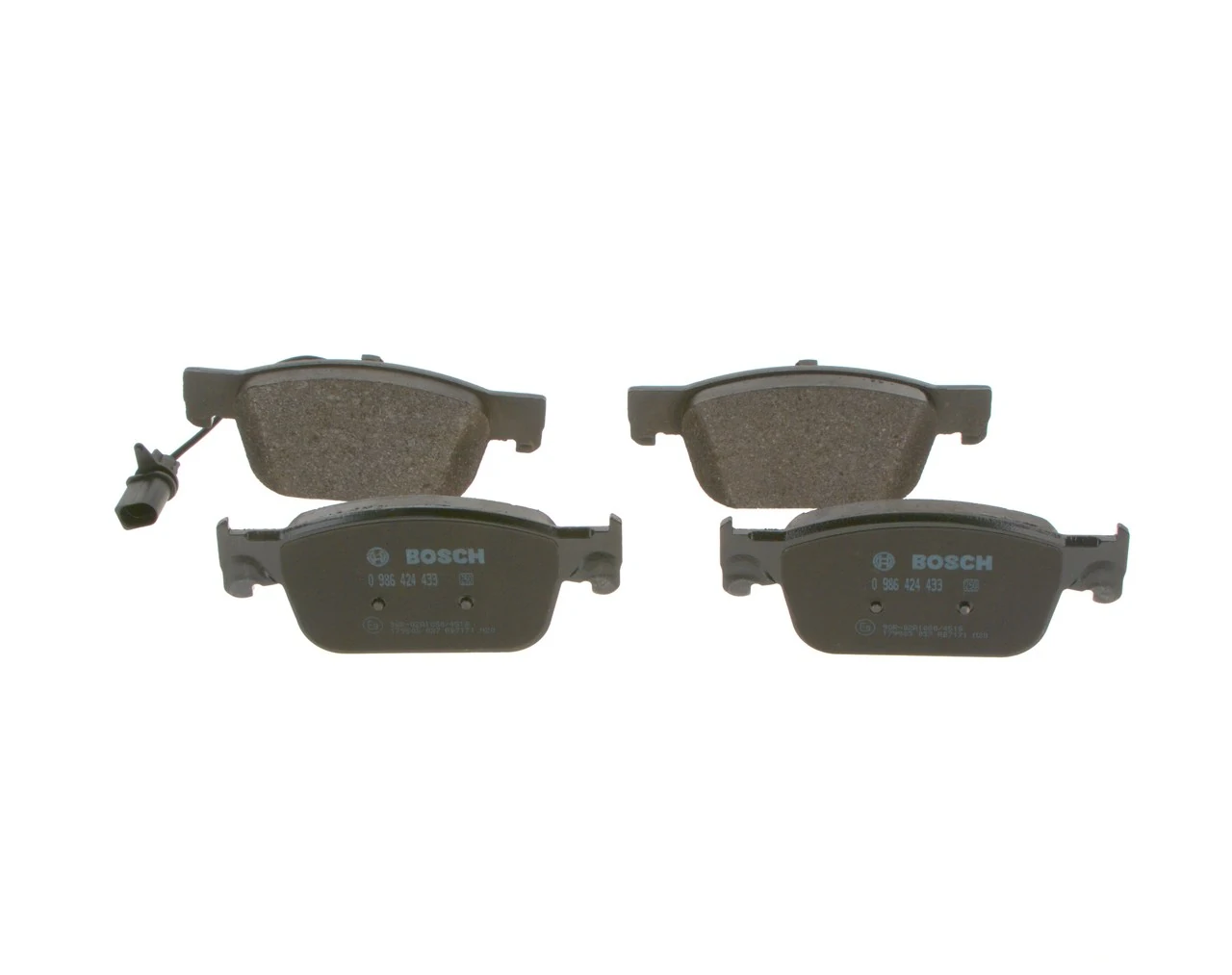Купить 0986424433 Bosch Колодки тормозные