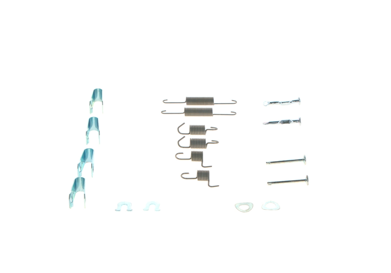 Купить 1987475415 Bosch Монтажный комплект задних барабанных колодок