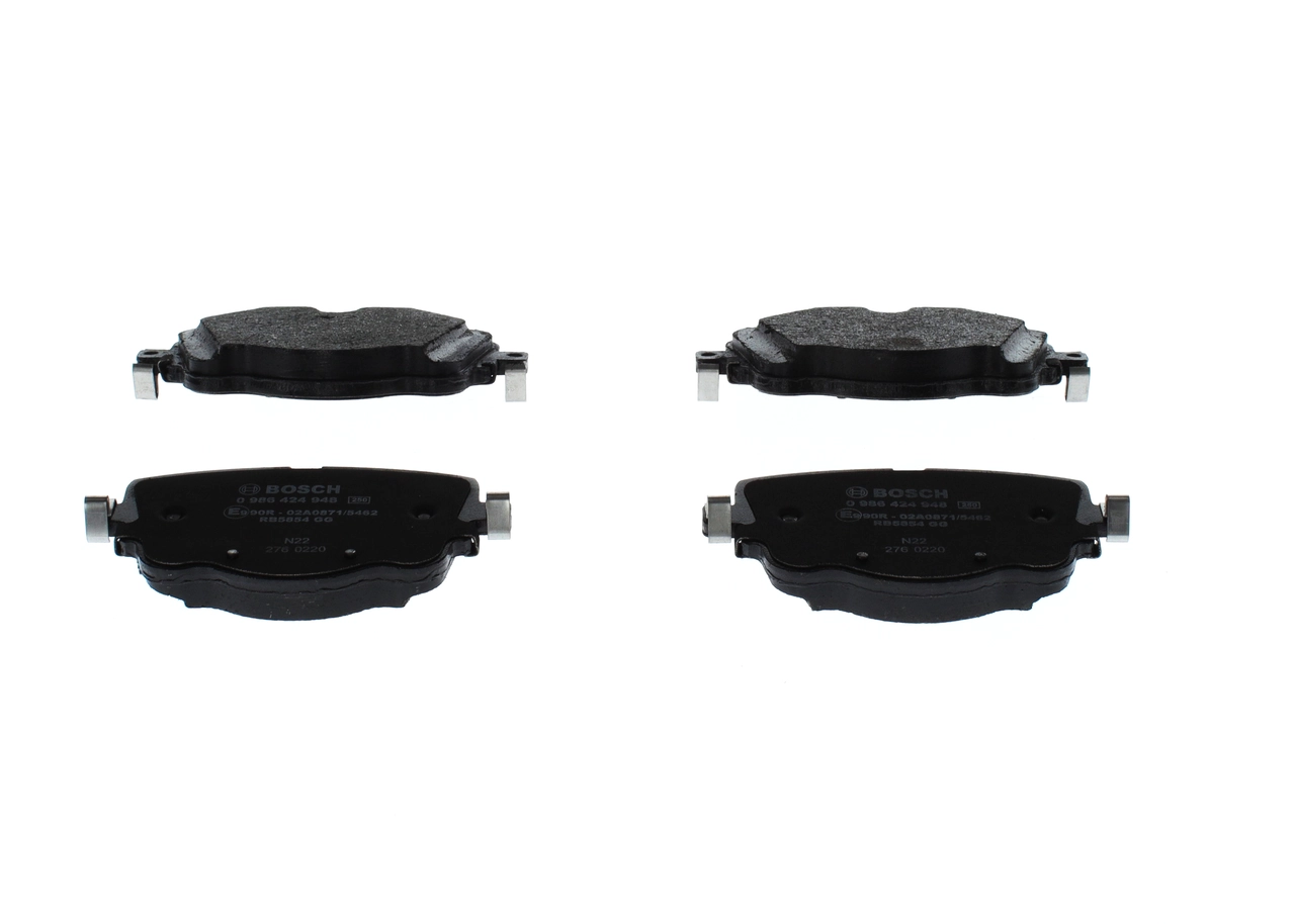 0986424948 Bosch Колодки тормозные дисковые комплект