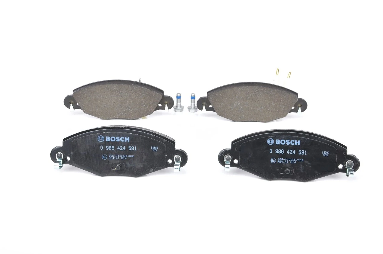 0986424581 Bosch Колодки передние