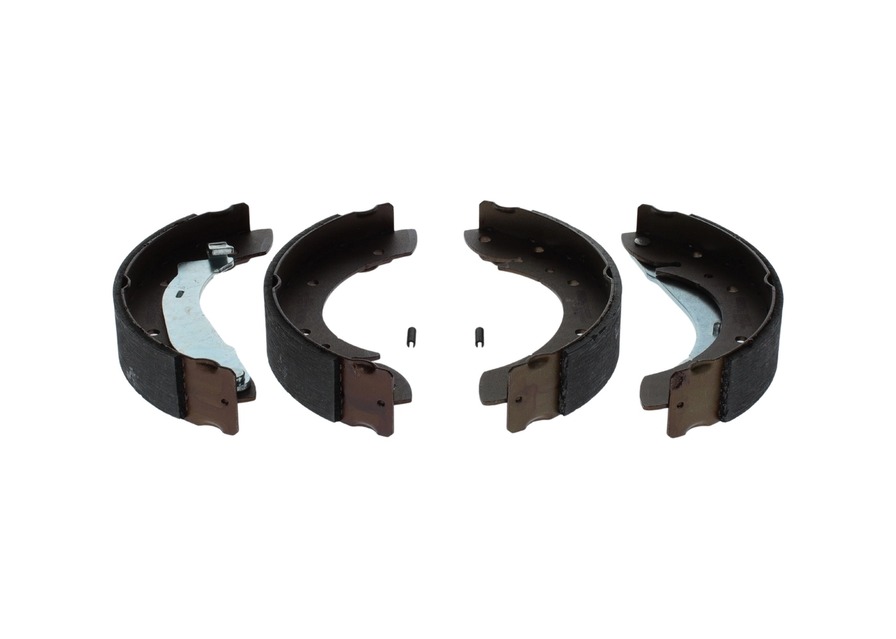 Купить 0986487749 Bosch Задние барабанные тормозные колодки