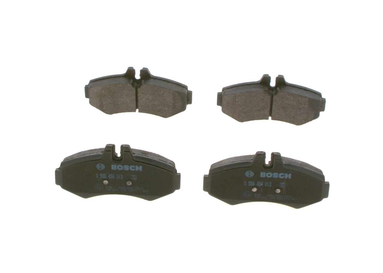 Купить 0986494013 Bosch Колодки тормозные