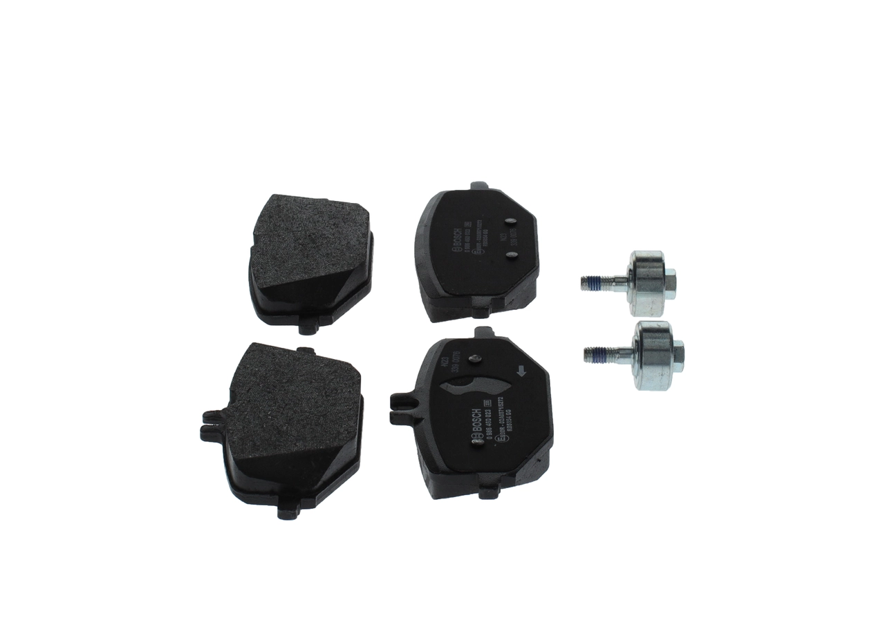 Купить 0986460023 Bosch Колодки тормозные задние, дисковые