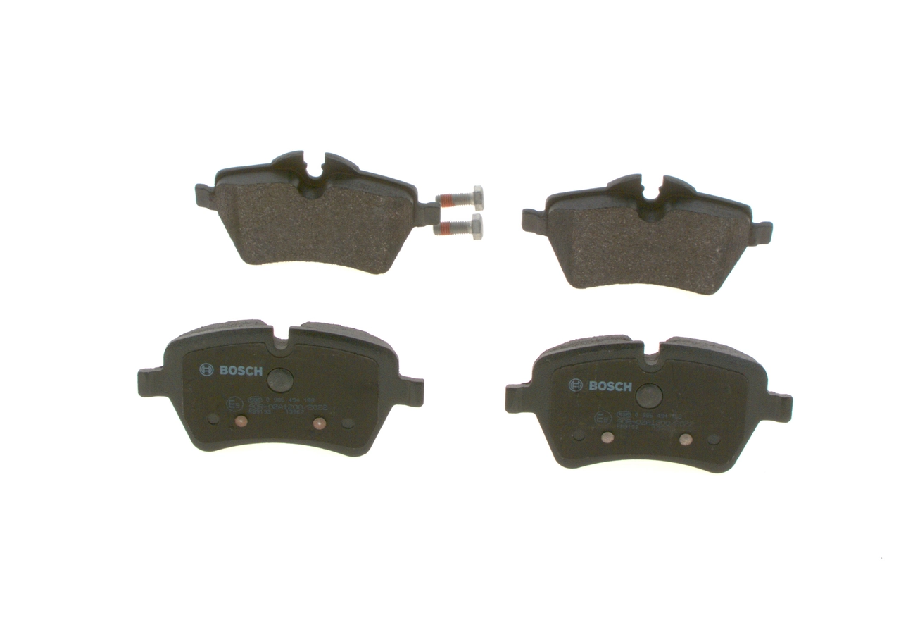 Купить 0986494168 Bosch Колодки тормозные