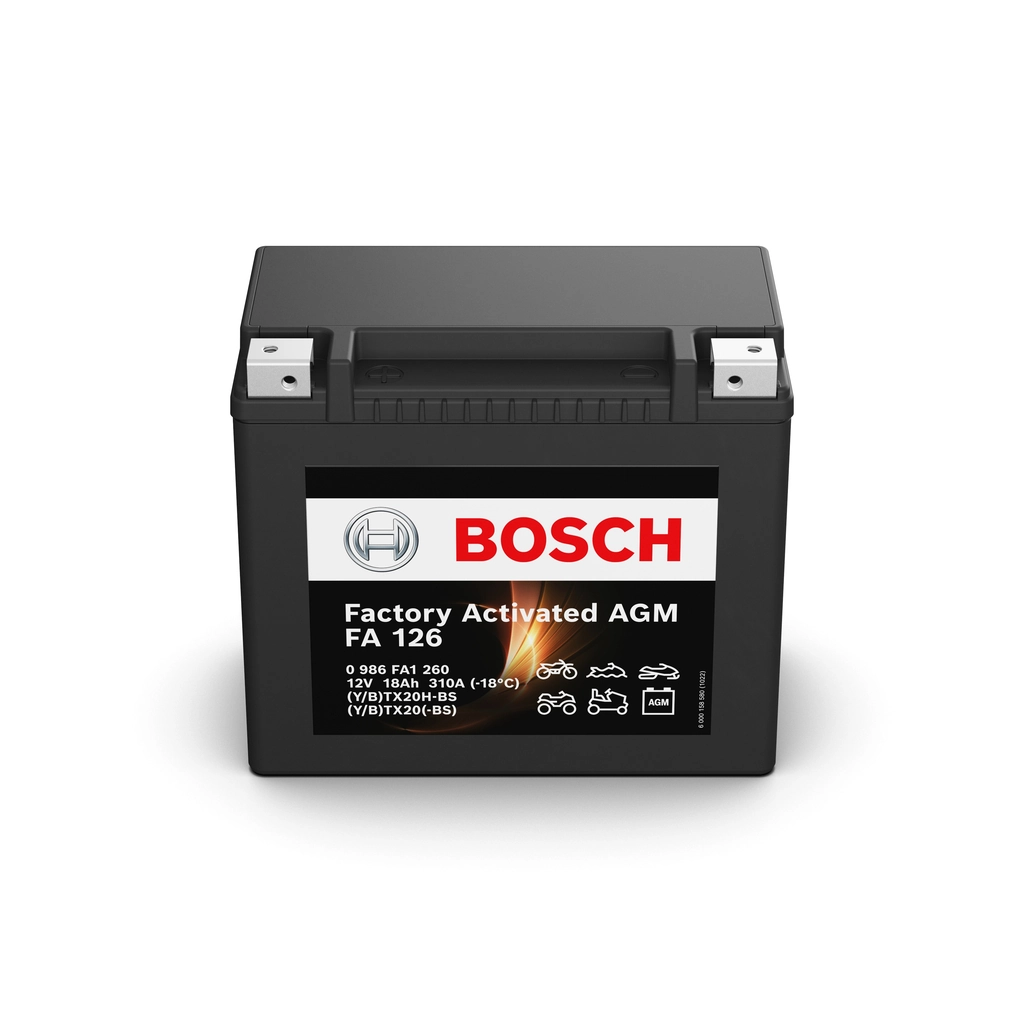 Аккумулятор автомобильный Bosch 0986FA1260 цена, от 87.46 USD