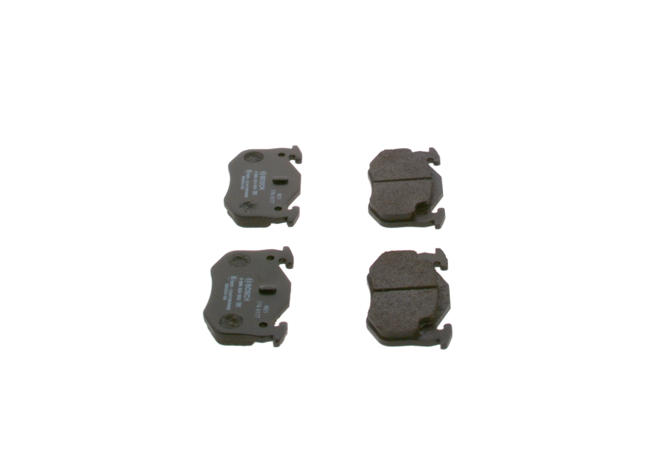 Задние тормозные колодки 604026 VALEO