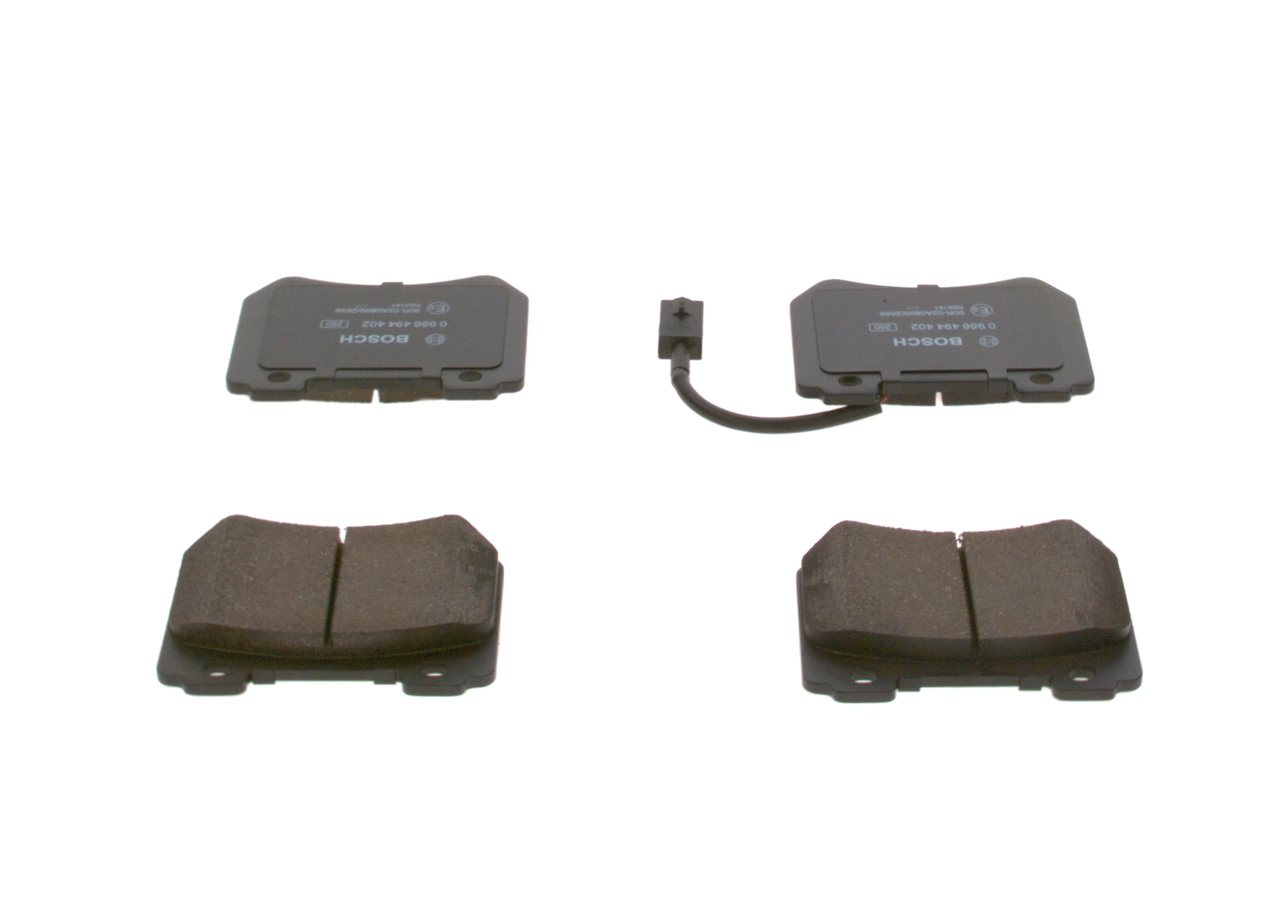 Купить 0986494402 Bosch Колодки тормозные