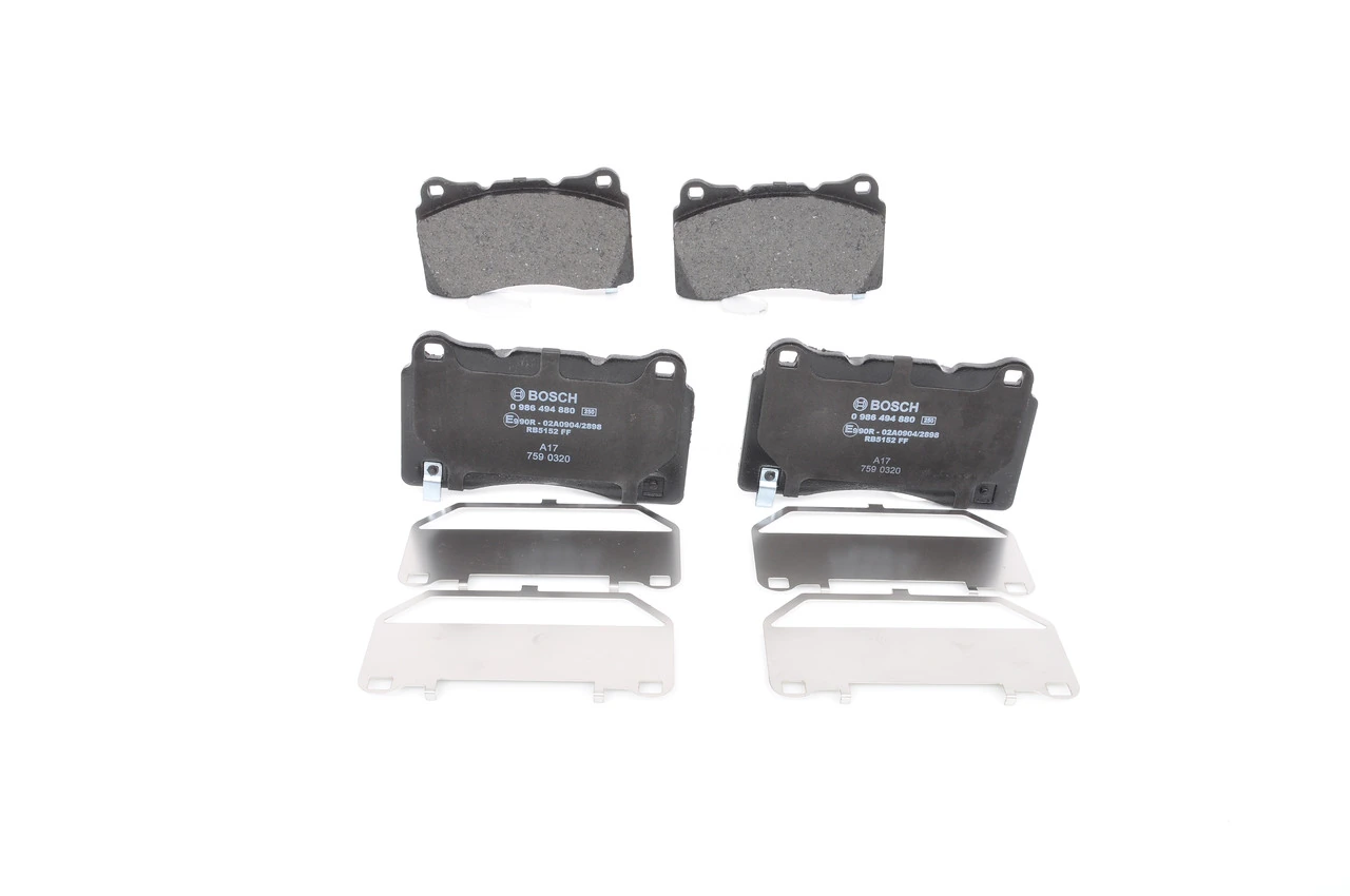Колодки Bosch 0986494880 цена, от 49.16 USD