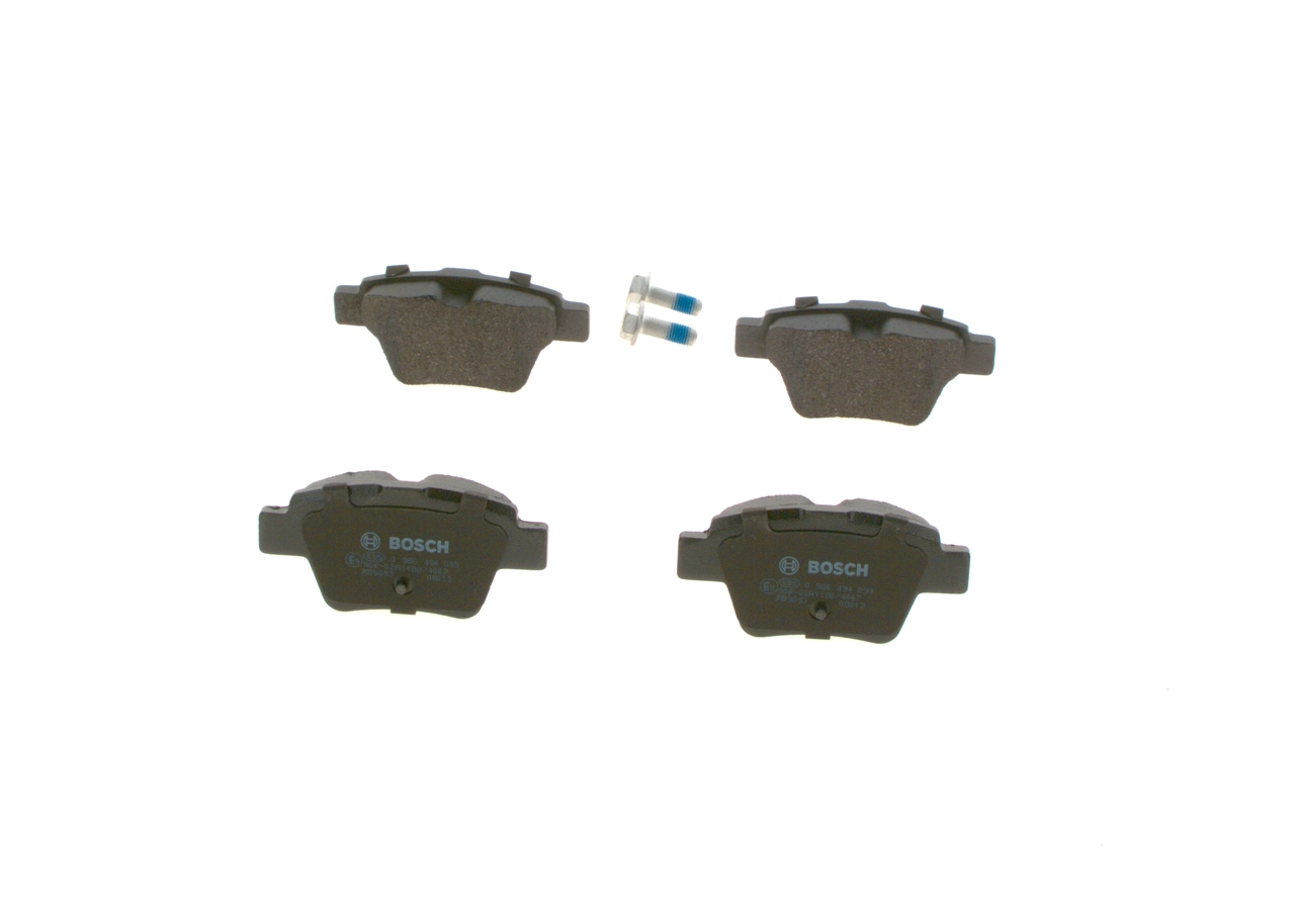 0986494099 Bosch Колодки тормозные дисковые комплект