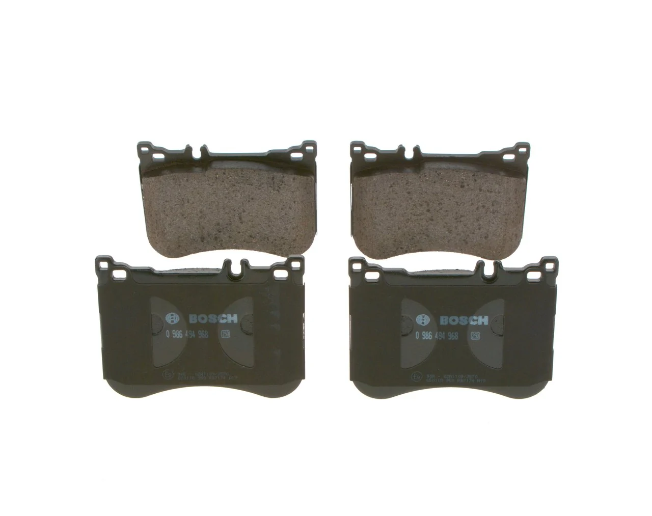 0986494968 Bosch Колодки передние