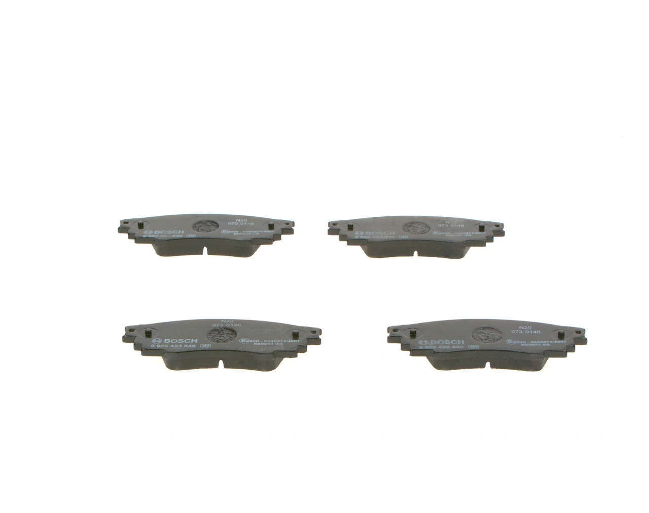 Колодки дисковые  Bosch 0986424840 цена, от 28.80 USD
