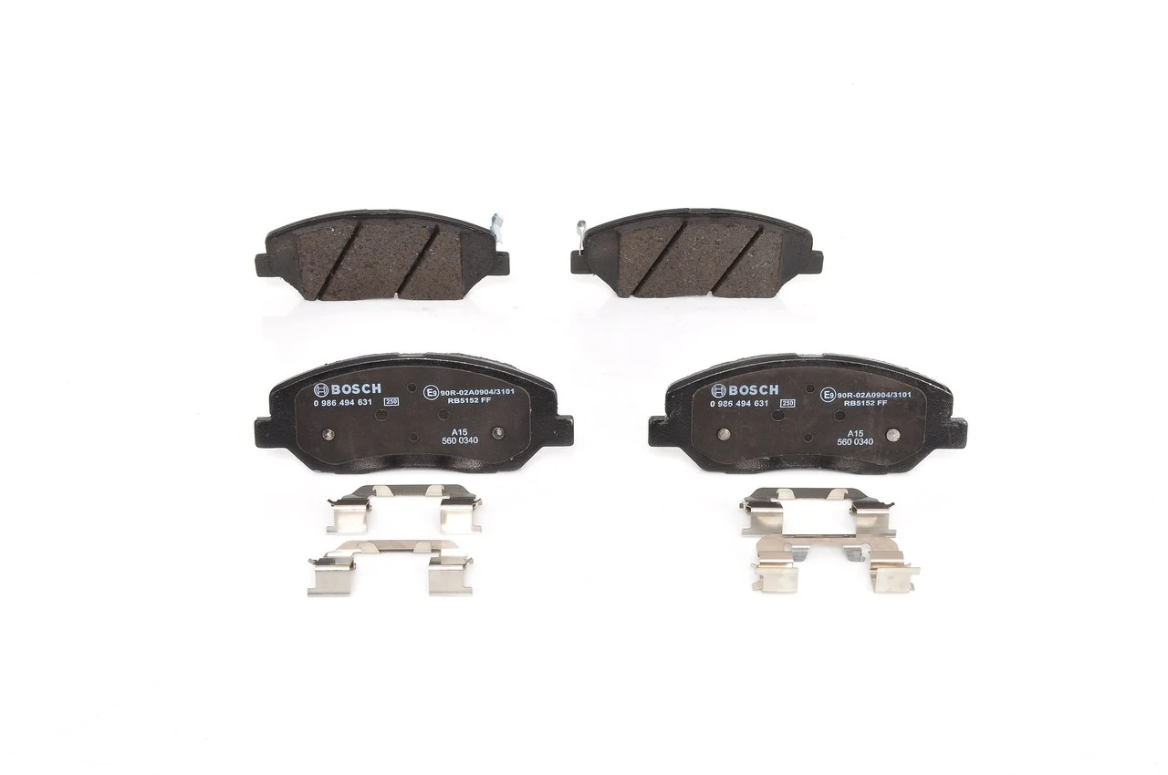 Купить 0986494631 Bosch Колодки тормозные